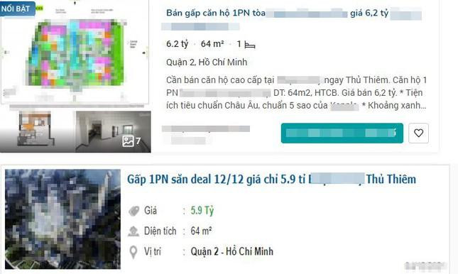Chỉ trong vài ngày sau khi có kết quả trúng đấu giá 4 lô đất ở KĐT mới Thủ Thiêm được công bố, giá bán một số căn hộ của dự án gần KĐT mới Thủ Thiêm đã được môi giới BĐS thổi giá tăng lên thấy rõ.