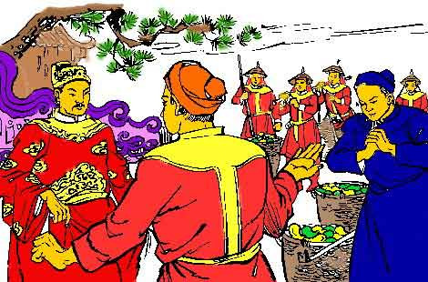  Vua Trần Thái Tông ban muỗm