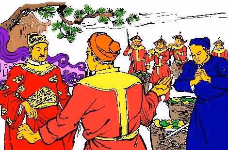  Vua Trần Thái Tông ban muỗm