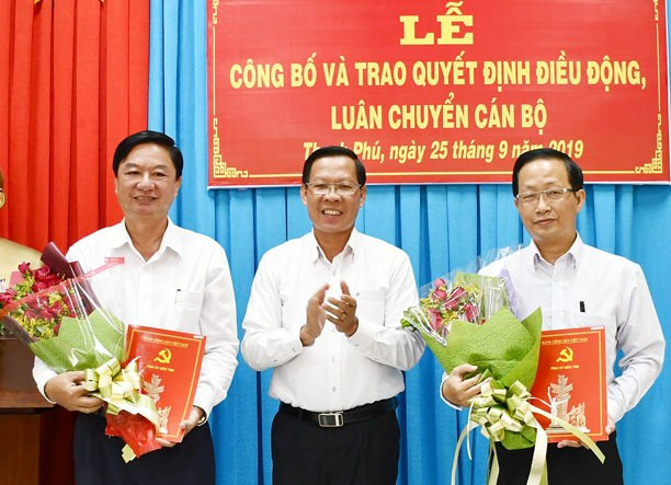 Bổ nhiệm, điều động, luân chuyển nhiều cán bộ lãnh đạo ảnh 1
