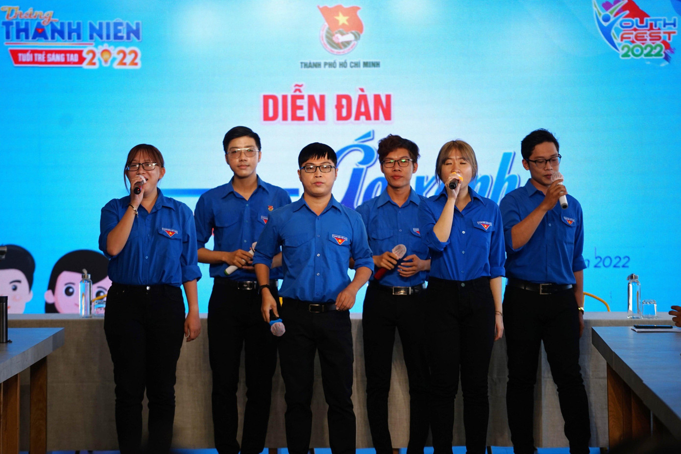 Chương trình “Diễn đàn những người bạn áo xanh” là một trong các nội dung thuộc khuôn khổ "Lễ hội Thanh niên 2022" nhằm chào mừng Đại hội Đoàn các cấp và Kỷ niệm 91 năm Ngày thành lập Đoàn.