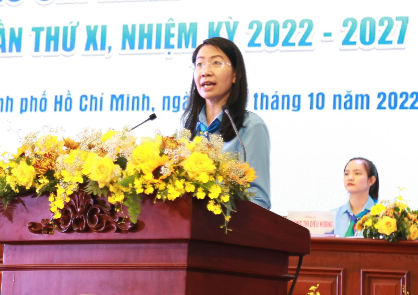 Bí thư Thành Đoàn TP. HCM Phan Thị Thanh Phương thể hiện sự quyết tâm của tuổi trẻ TP. HCM, biến khát vọng thành hành động. Bí thư Thành Đoàn TP. HCM Phan Thị Thanh Phương thể hiện sự quyết tâm của tuổi trẻ TP. HCM, biến khát vọng thành hành động.