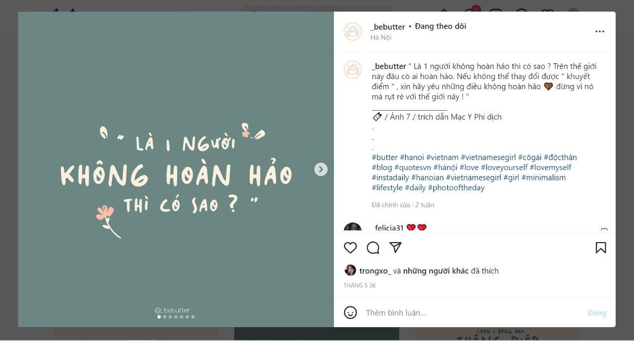 Nội dung được các bạn trẻ chia sẻ rất gần gũi và quen thuộc với cuộc sống.