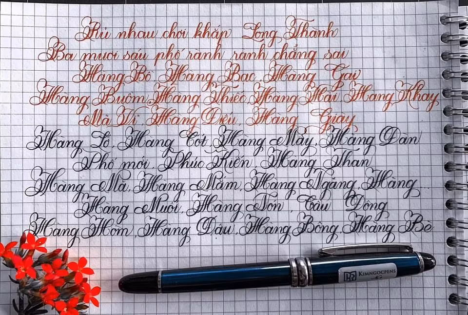 Nét chữ đẹp của cô giáo trẻ Lê Thị Sen được nhiều người khen ngợi. Nét chữ đẹp của cô giáo trẻ Lê Thị Sen được nhiều người khen ngợi.