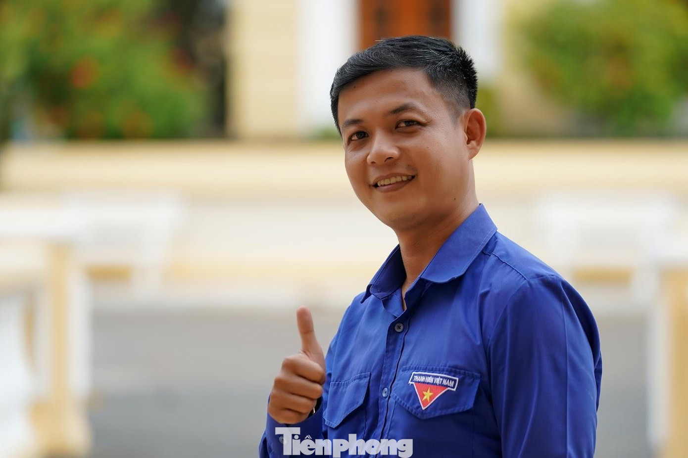 Nguyễn Duy Linh (Phó Bí thư Đoàn Khối Cơ quan và Doanh nghiệp tỉnh Bình Thuận). Ảnh: Phạm Nguyễn