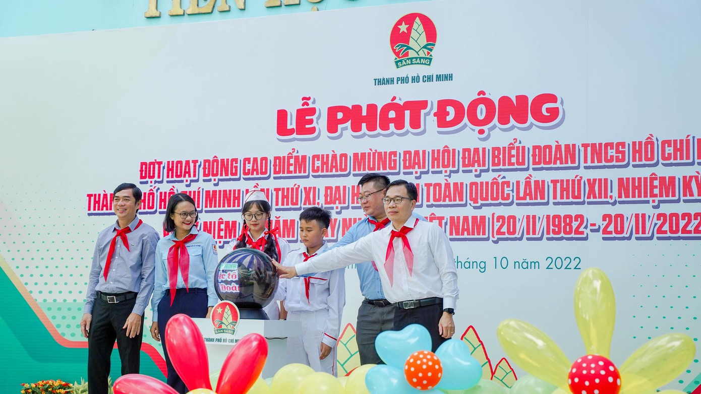 Thiếu nhi TPHCM cũng tích cực hưởng ứng nhiều hoạt động nhằm chào mừng Đại hội Đoàn TNCS Hồ Chí Minh TPHCM lần thứ XI, nhiệm kỳ 2022 - 2027.