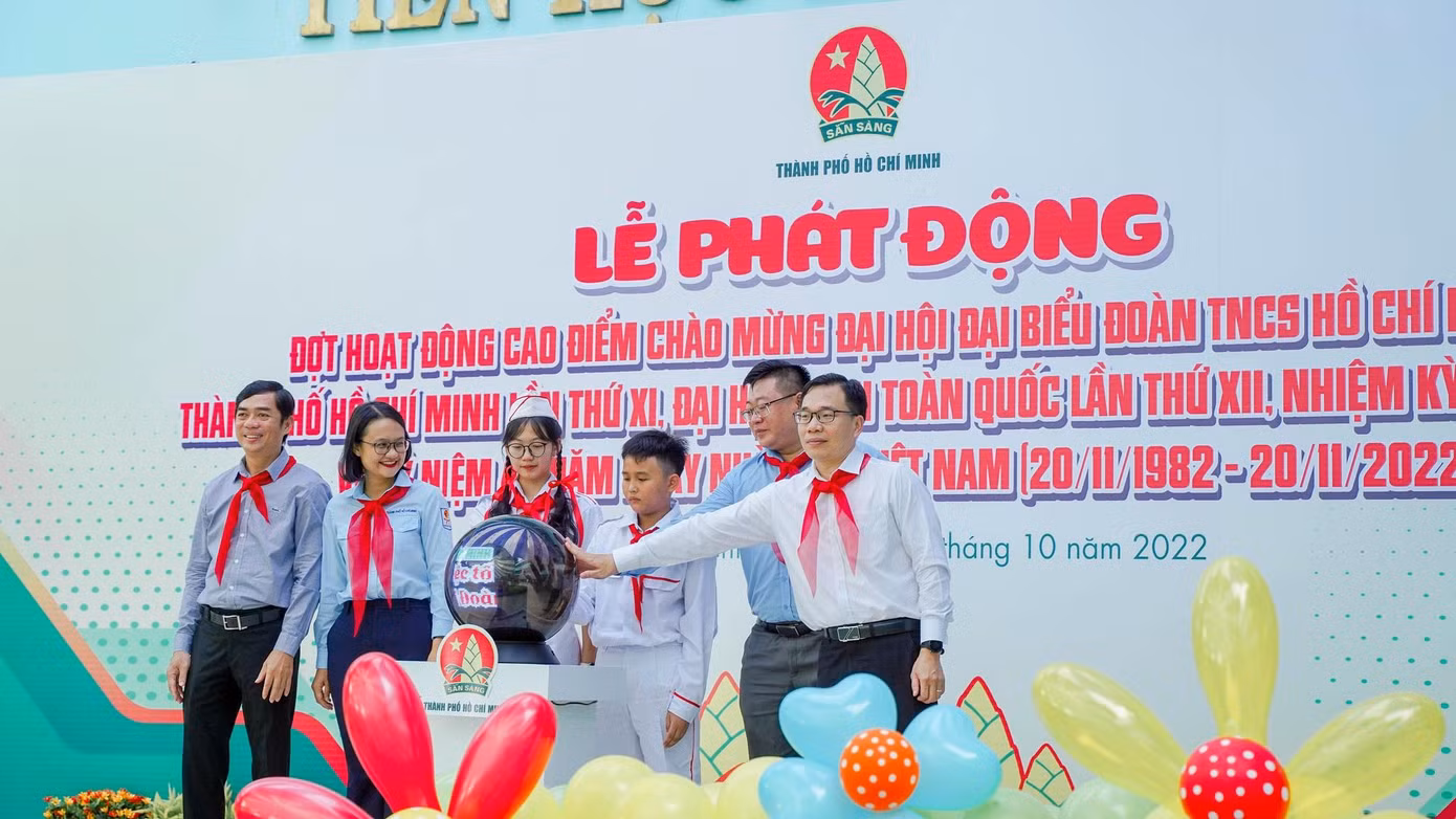 Thiếu nhi TPHCM cũng tích cực hưởng ứng nhiều hoạt động nhằm chào mừng Đại hội Đoàn TNCS Hồ Chí Minh TPHCM lần thứ XI, nhiệm kỳ 2022 - 2027.