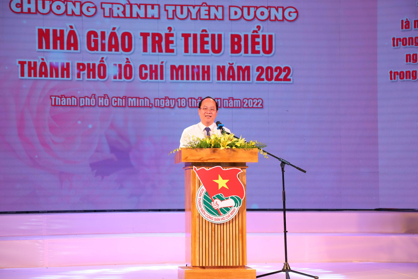 Ông Nguyễn Hồ Hải, Phó Bí thư Thành ủy TP. HCM đánh giá cao sự nỗ lực của đội ngũ nhà giáo trẻ.