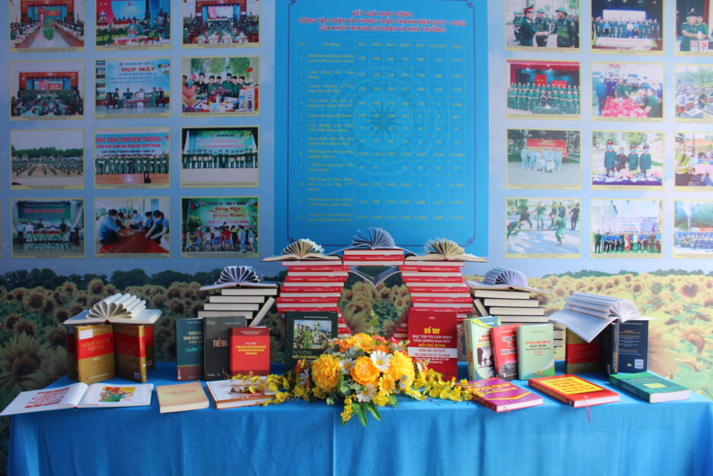 Không gian triển lãm tại Đại hội. Không gian triển lãm tại Đại hội.