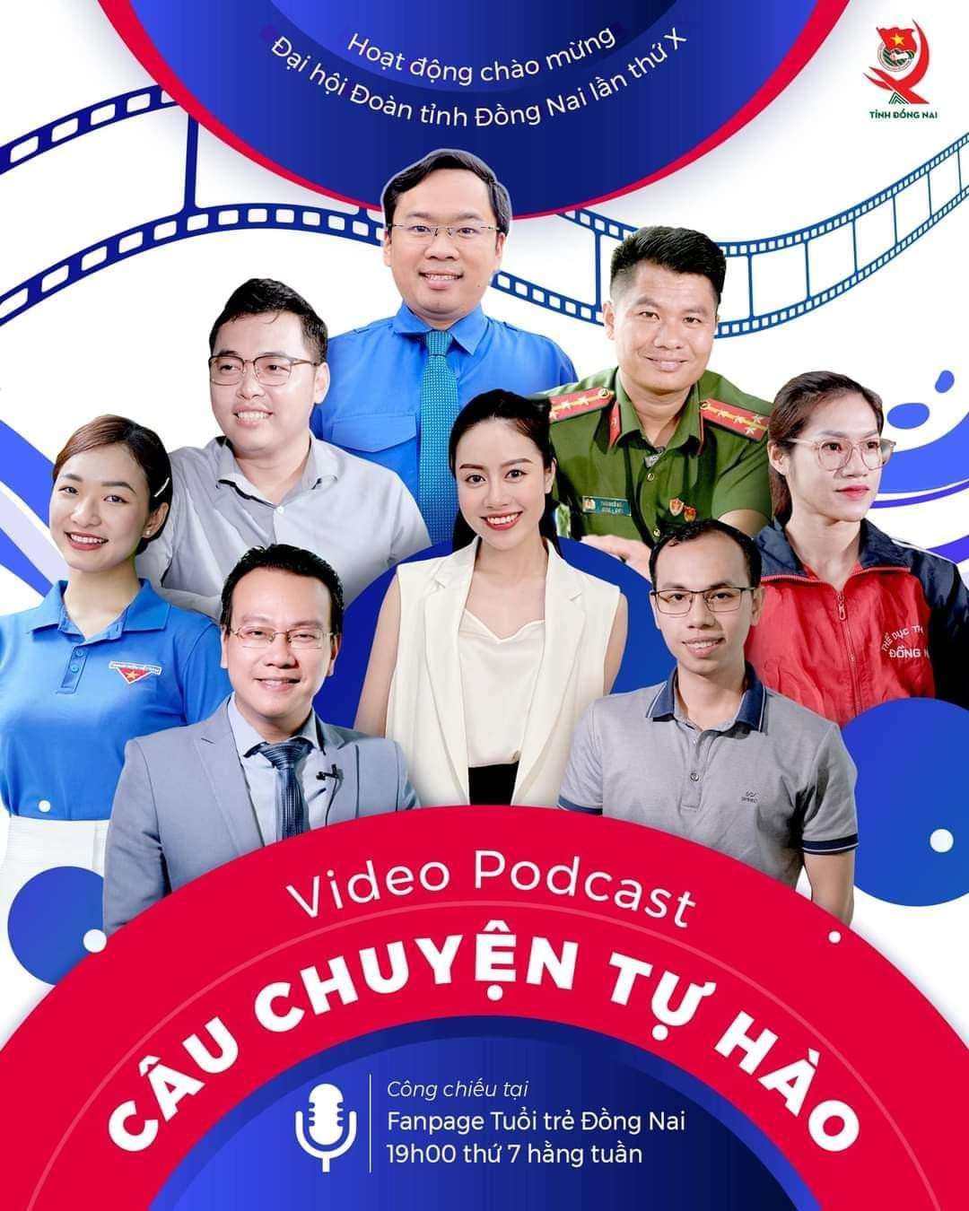 Chương trình video podcast 'Câu chuyện tự hào' đã mang lại cho bạn trẻ nhiều hào hứng.