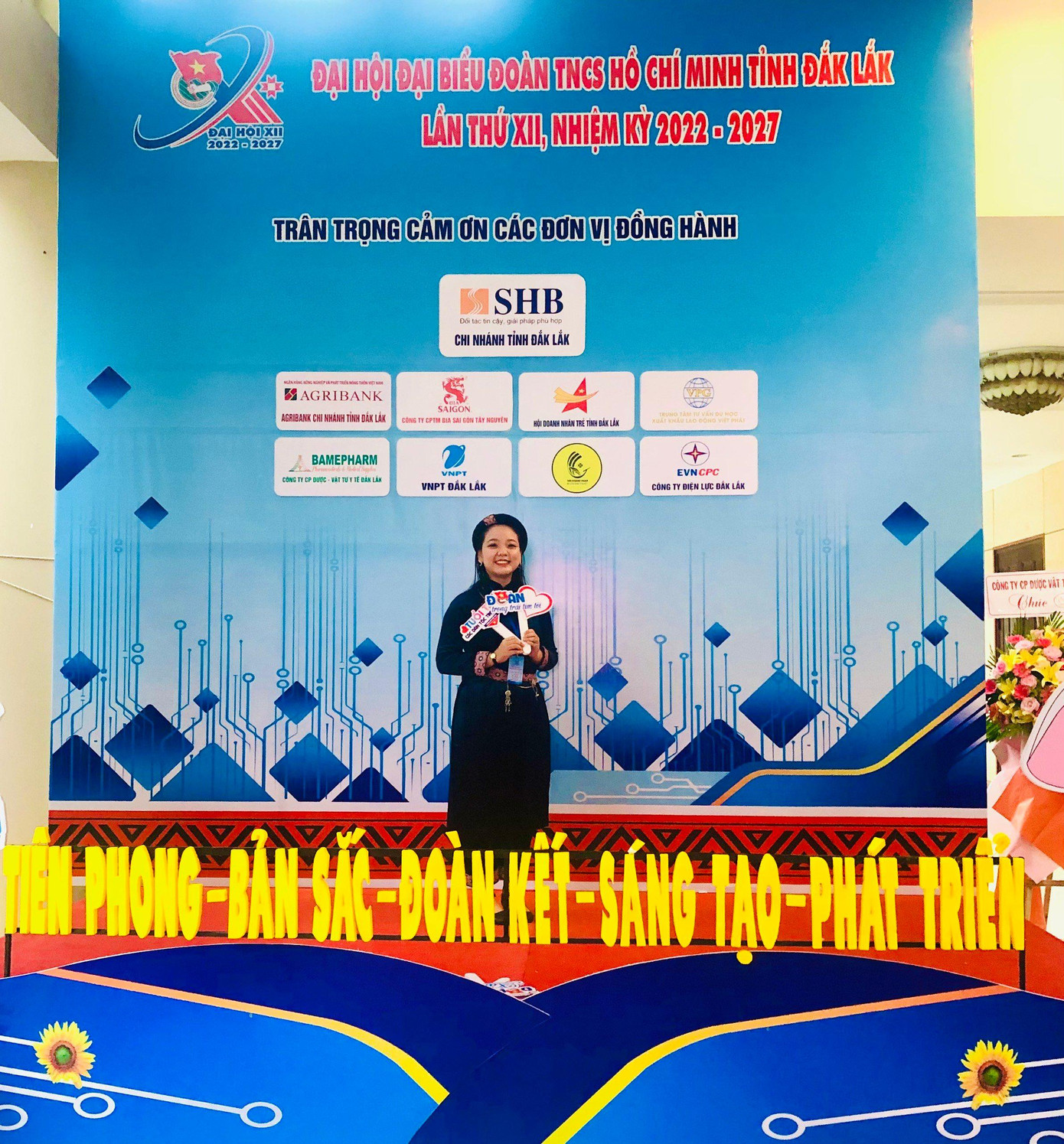 Gia Hân tích cực tham gia các hoạt động Đoàn - Hội.