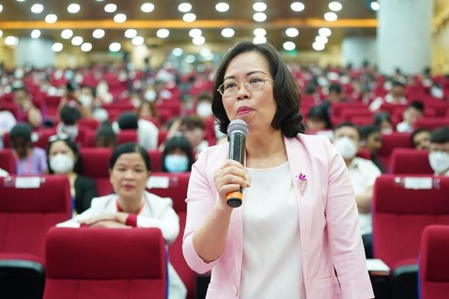 BS Phan Thị Hằng - Phó Giám đốc Bệnh viện Hùng Vương. (Ảnh: Phạm Thọ)