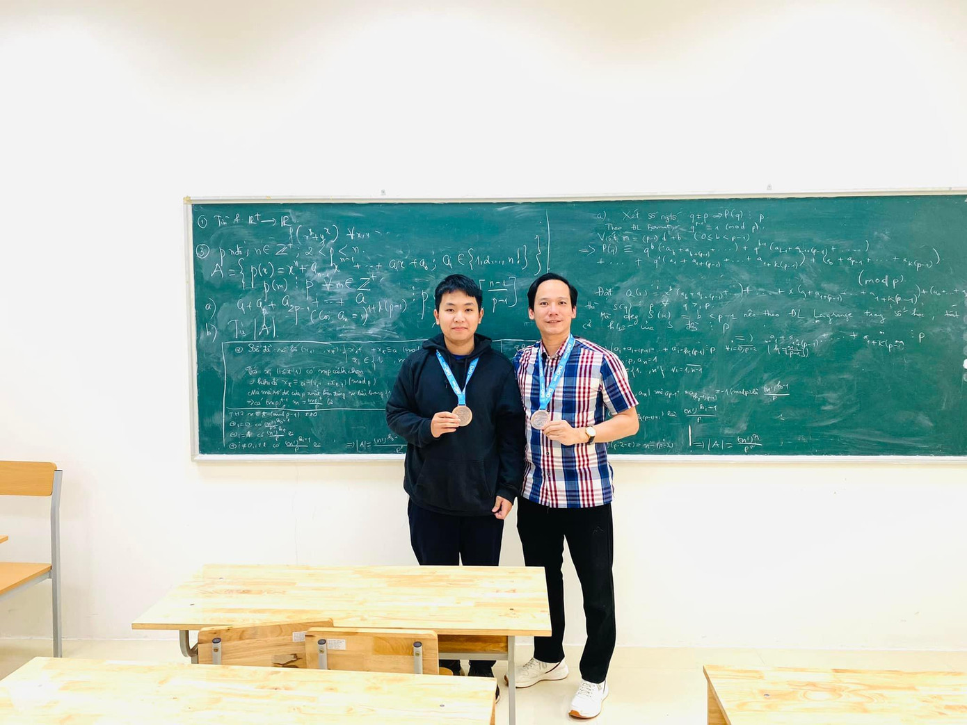 Trong tương lai, Bình khẳng định mong muốn, quyết tâm theo đuổi con đường Toán học.