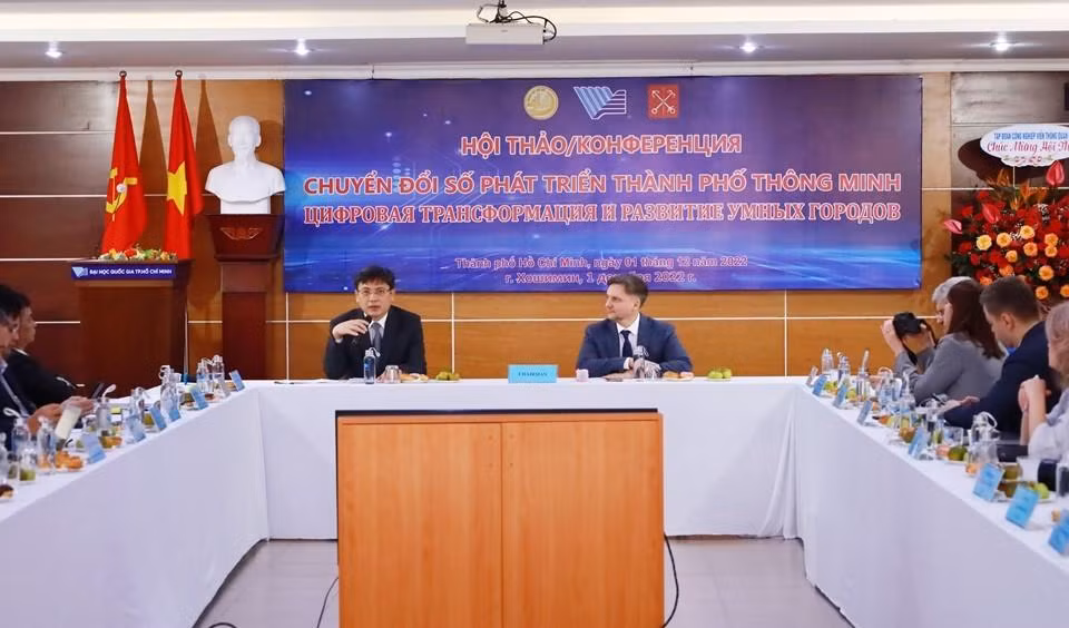 Nhiều giải pháp đã được các chuyên gia đưa ra trong Hội thảo. (Ảnh: ĐHQG TP. HCM)