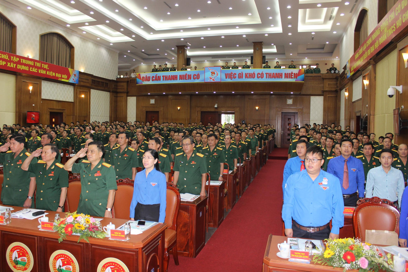 Các đại biểu về tham dự Đại hội. Các đại biểu về tham dự Đại hội.