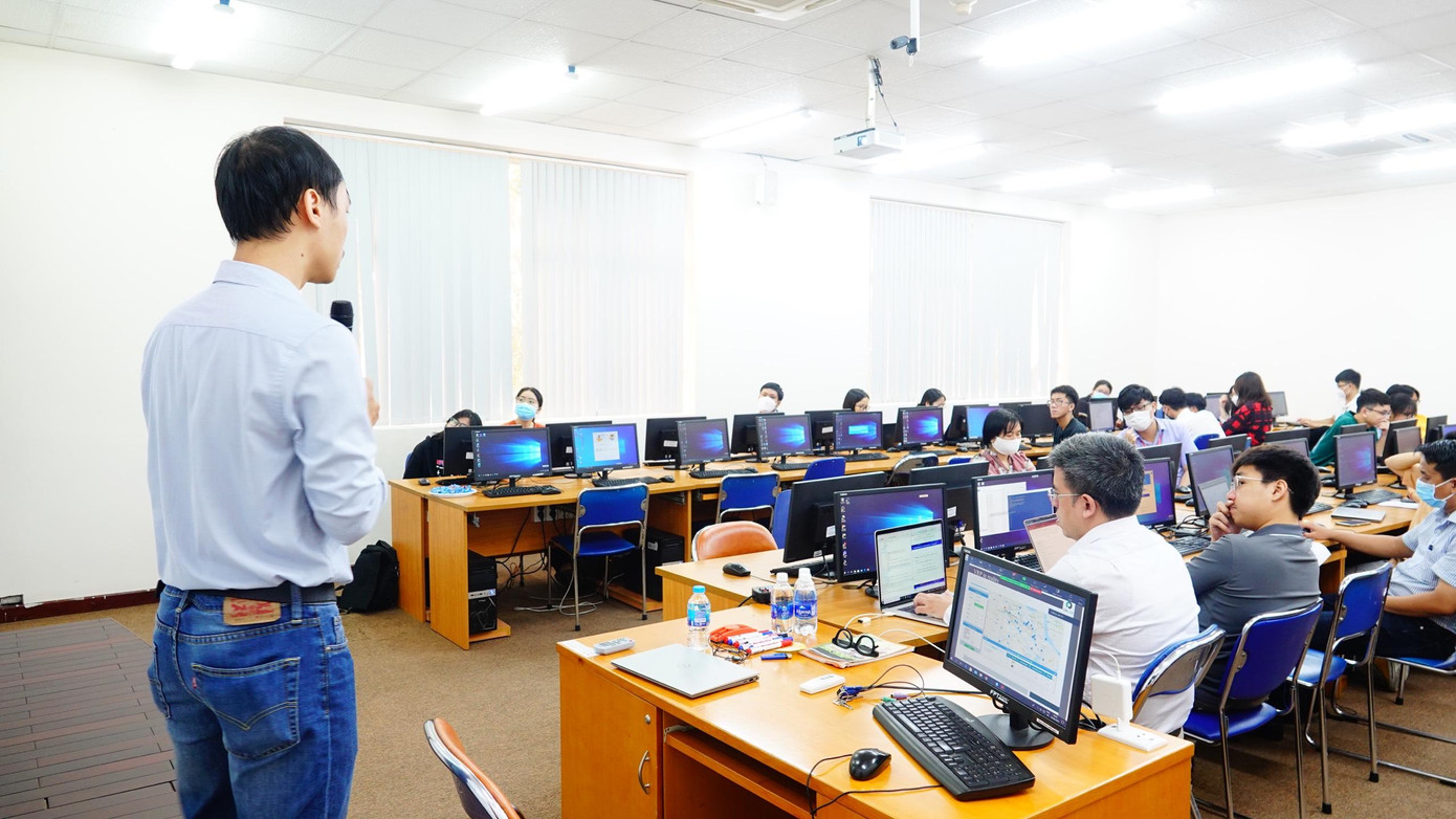 Hội nghị đã thu hút nhiều sinh viên các trường đại học tại TP. HCM tham dự.