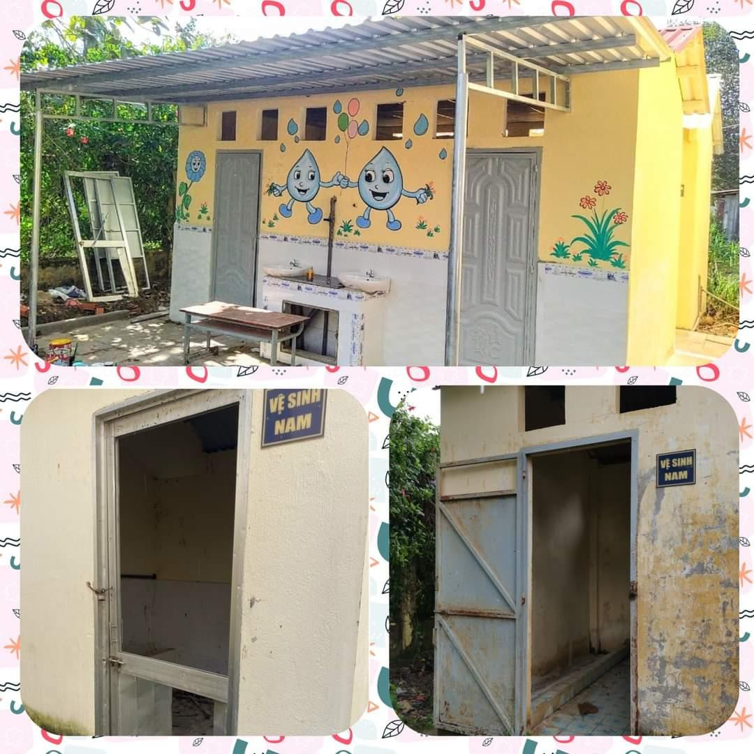 Những điểm trường sẽ được tu sửa thông qua dự án "Vui bước em đến trường". Những điểm trường sẽ được tu sửa thông qua dự án "Vui bước em đến trường".