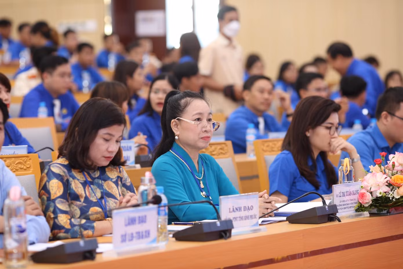 Các đại biểu khách mời tham dự Đại hội.