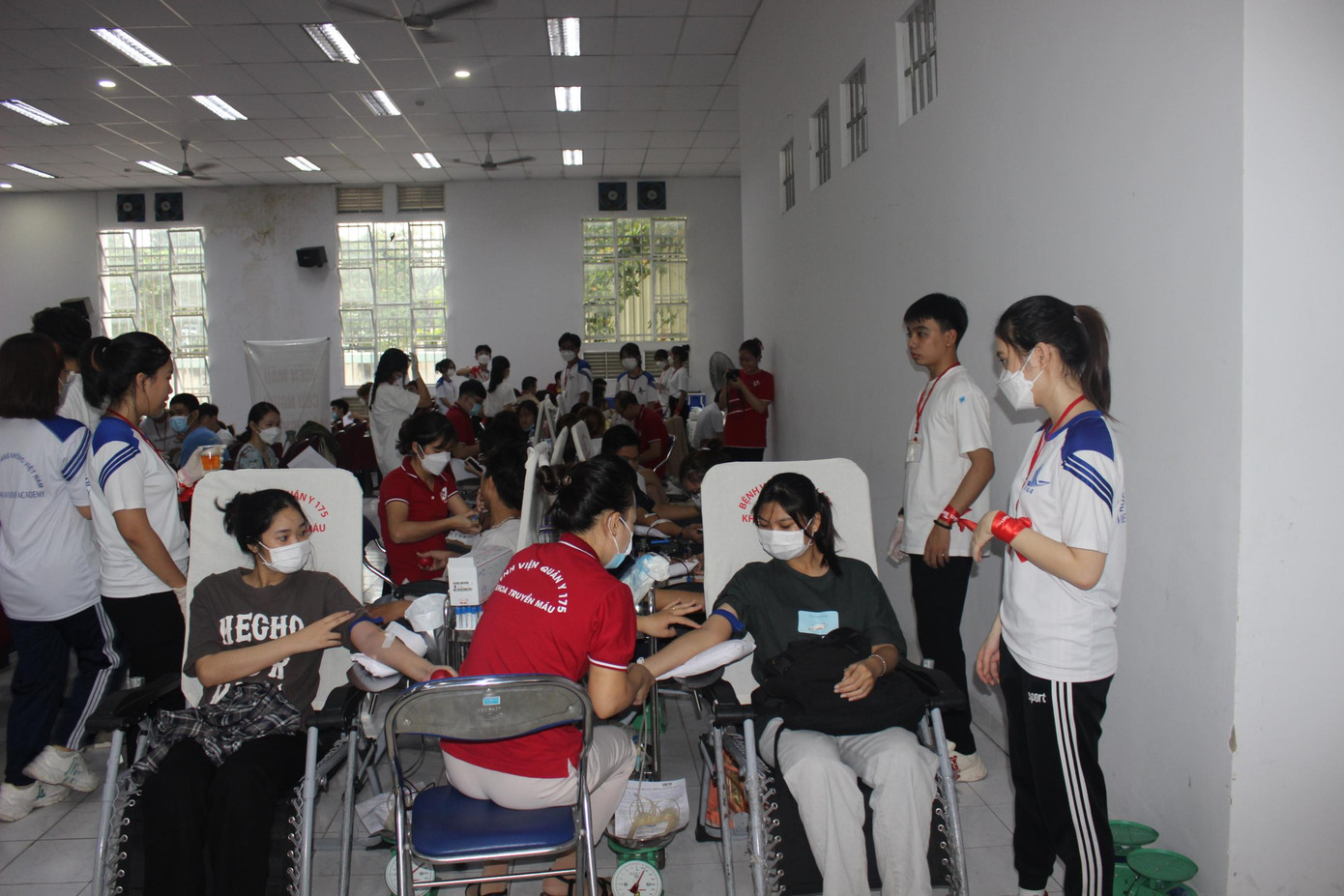 Kết thúc chương trình, đã có 303 đơn vị máu được thu về.