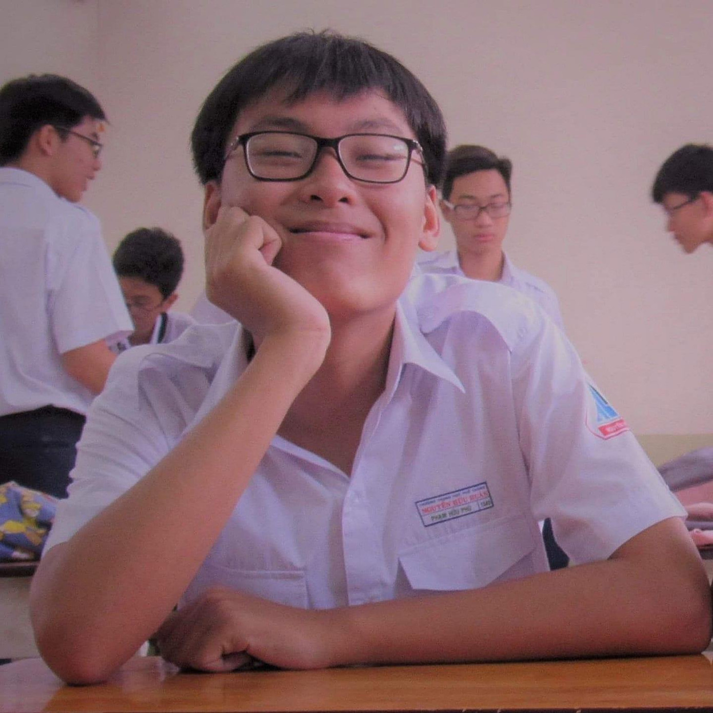 Ngay từ thời THPT, Hữu Phú đã là một chàng trai năng nổ với nhiều hoạt động.