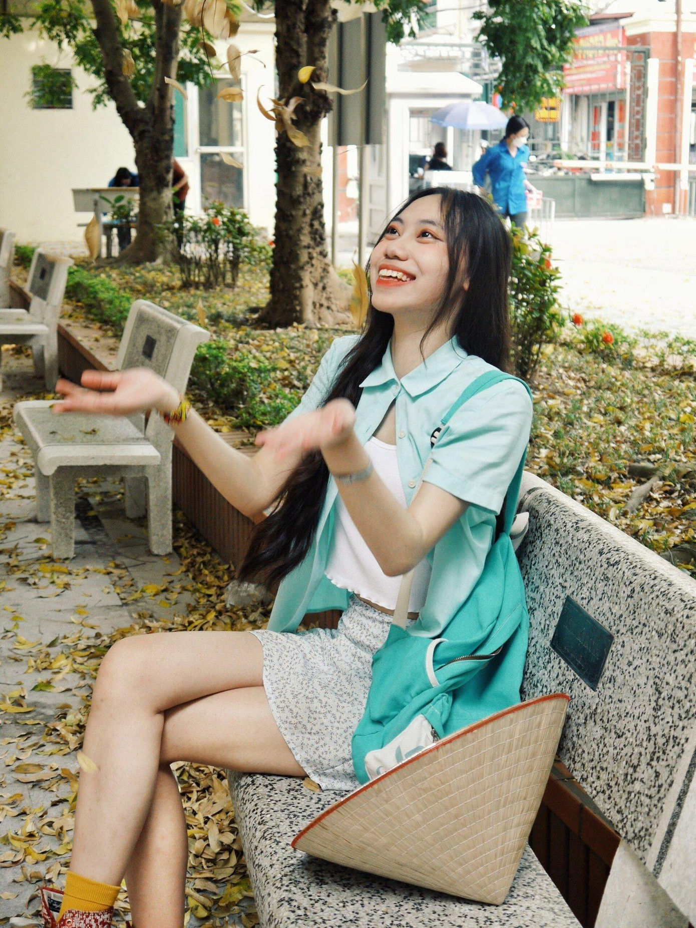 Ngọc Minh vượt lên những khó khăn để “cháy hết mình” với công việc tình nguyện viên.