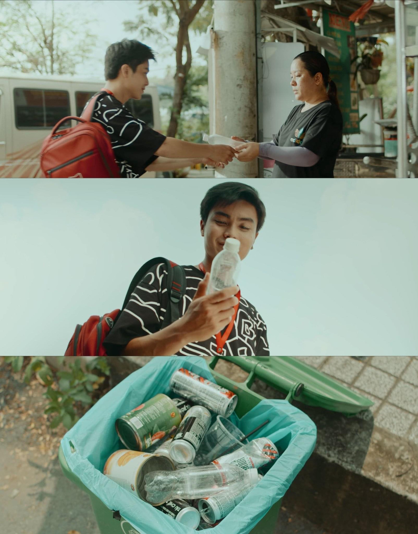 Một cảnh quay trong phim ngắn.