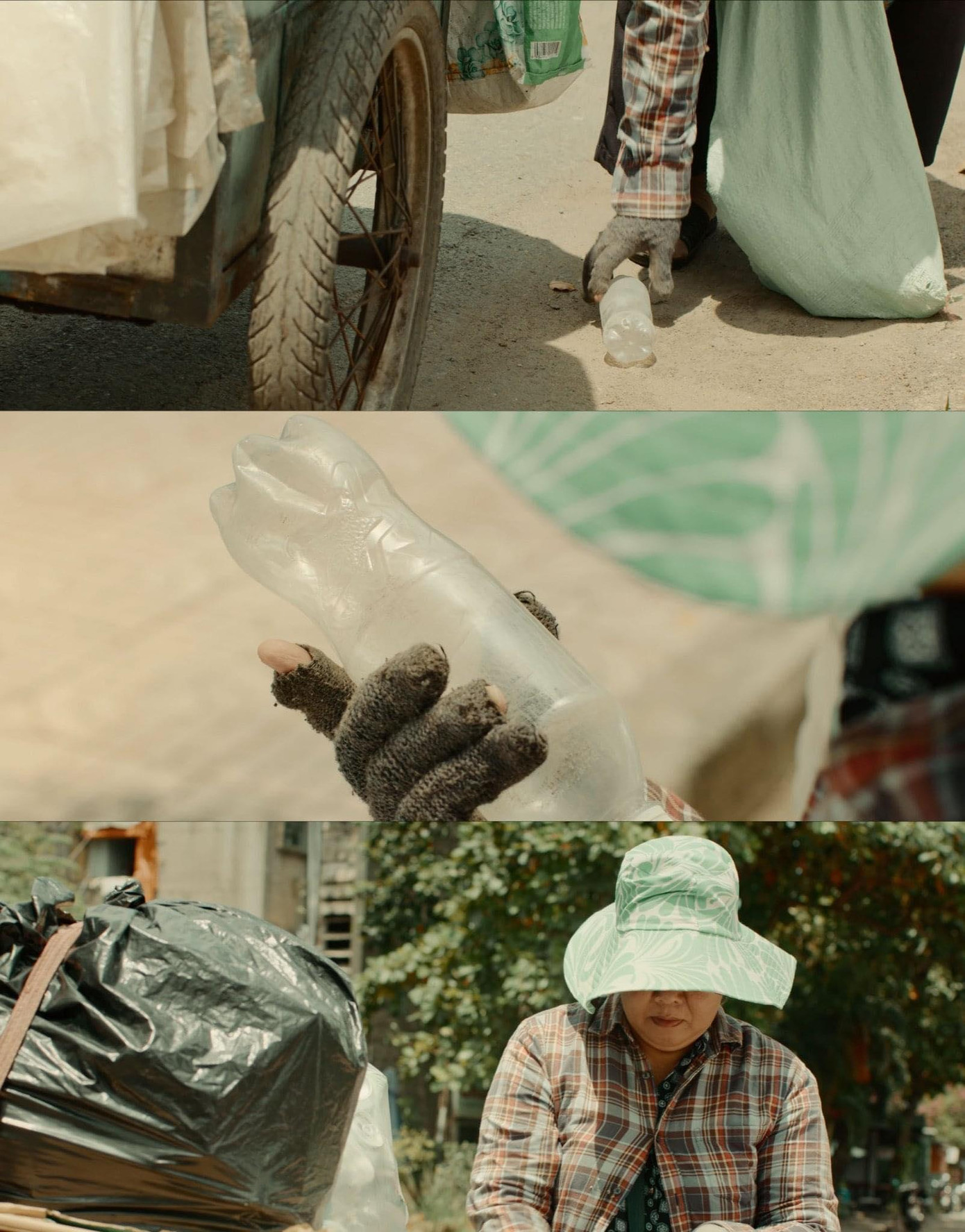 Hình ảnh trong bộ phim 'Xin chào, tôi là chai nhựa'.