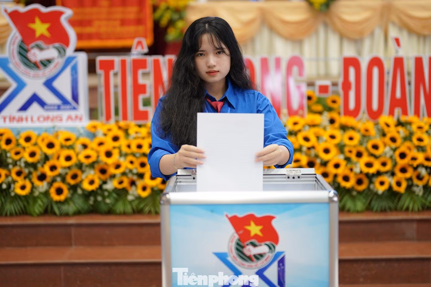 Đại biểu bầu Ban Chấp hành Tỉnh Đoàn Long An khóa XI, nhiệm kỳ 2022-2027.