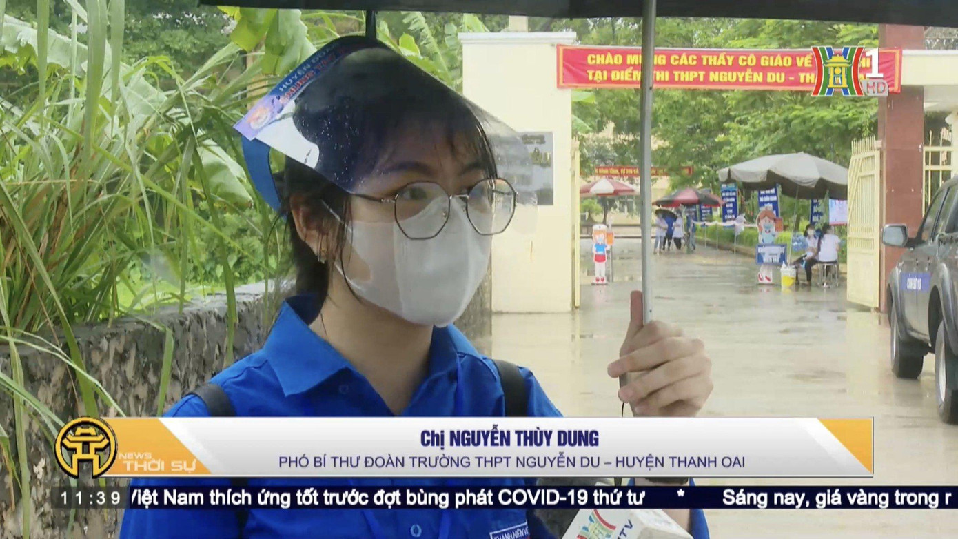 Thùy Dung trong một lần trả lời phỏng vấn cùng Đài truyền hình Hà Nội về các hoạt động Đoàn. Thùy Dung trong một lần trả lời phỏng vấn cùng Đài truyền hình Hà Nội về các hoạt động Đoàn.