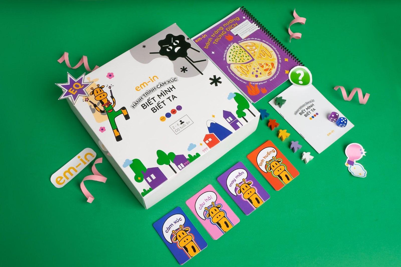Bộ trò chơi &quot;Biết mình biết ta&quot; với thiết kế bắt mắt.