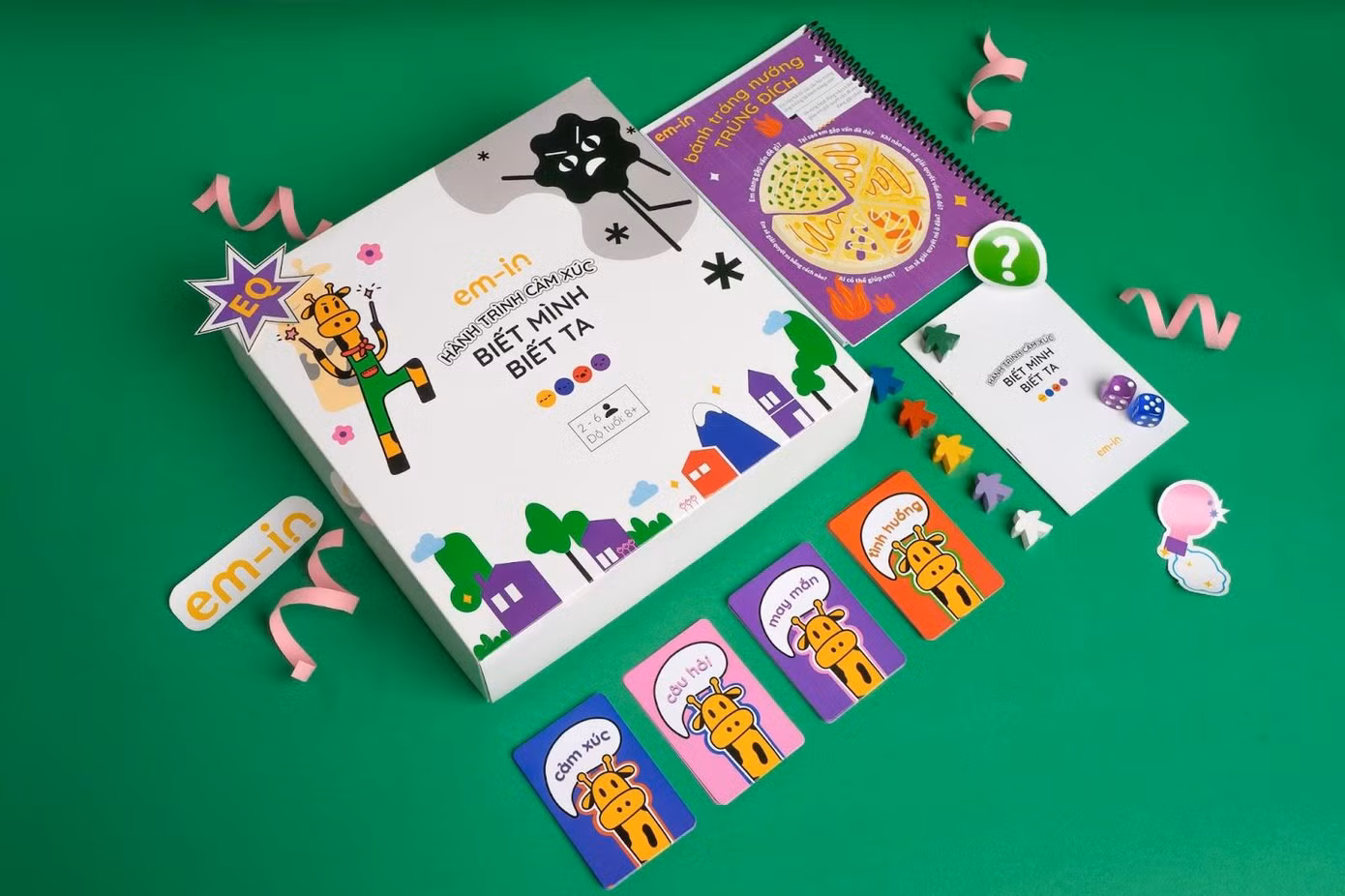 Bộ trò chơi "Biết mình biết ta" với thiết kế bắt mắt. Bộ trò chơi "Biết mình biết ta" với thiết kế bắt mắt.
