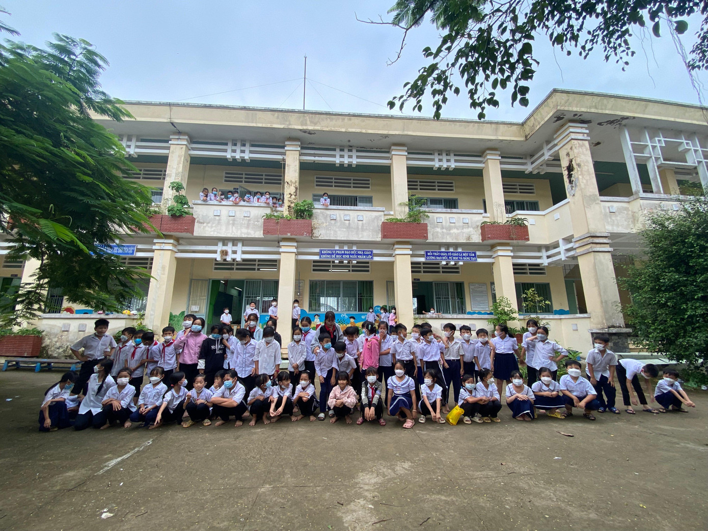 CLB ACPP đã liên hệ các trường học trong khu vực để trao đổi về chương trình lần này. (Ảnh: NVCC)