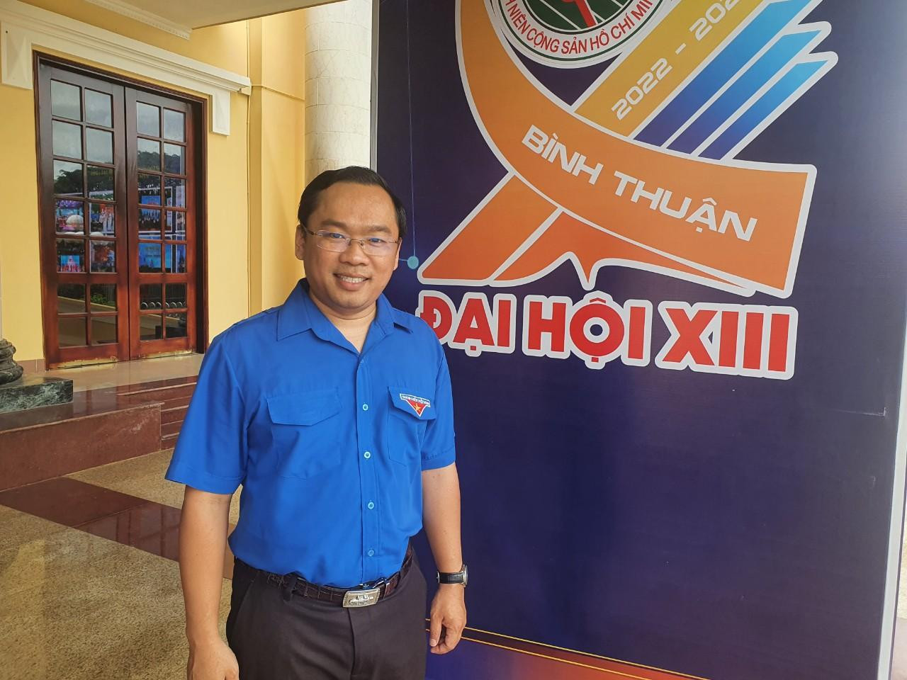 Anh Nguyễn Minh Kiên - Phó Bí thư phụ trách Tỉnh Đoàn Đồng Nai. Ảnh: Mạnh Thắng