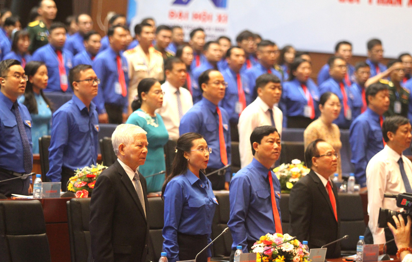 Đại hội có 290 đại biểu chính thức đại diện cho hơn 88.000 đoàn viên trong tỉnh Bình Dương. (Ảnh: Hương Chi)