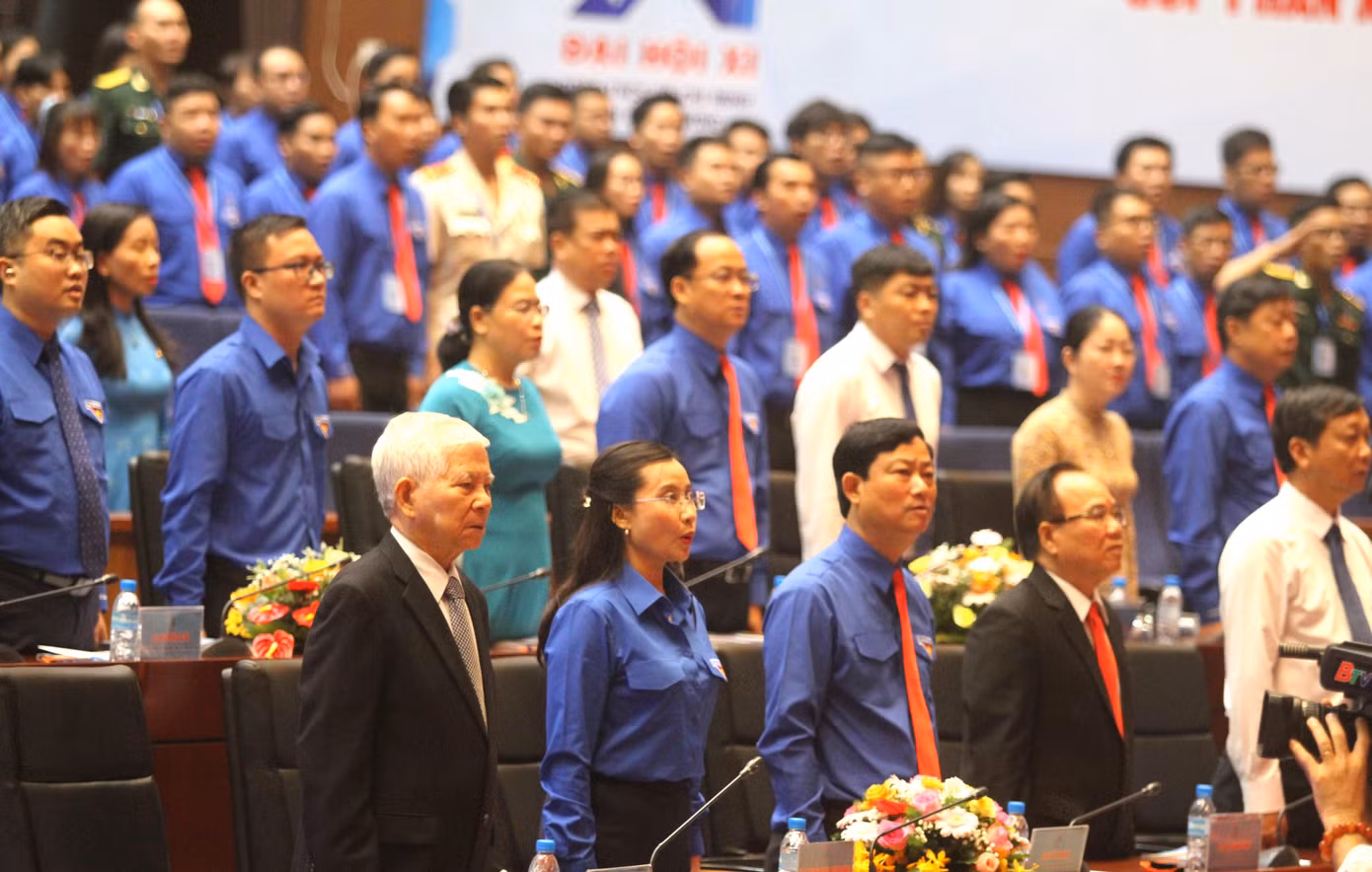 Đại hội có 290 đại biểu chính thức đại diện cho hơn 88.000 đoàn viên trong tỉnh Bình Dương. (Ảnh: Hương Chi)