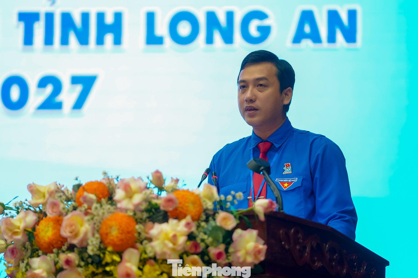 Anh Trần Hải Phú - Bí thư Tỉnh Đoàn Long An khóa XI, nhiệm kỳ 2022-2027.