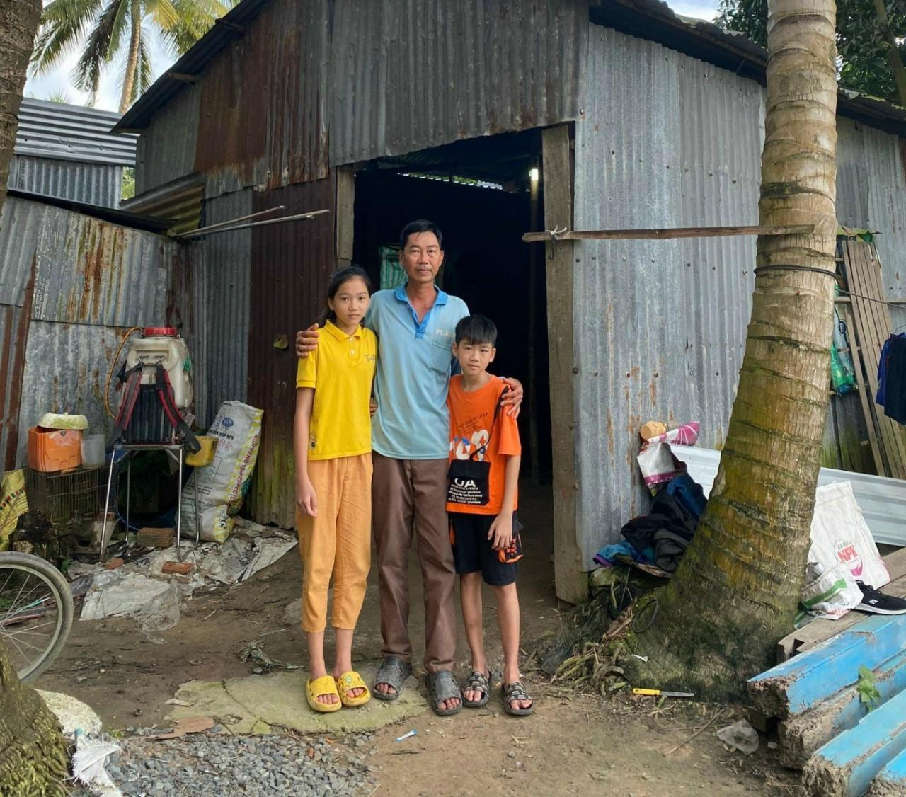 Gia đình anh Nguyễn Văn Chí Công - Nhân vật sẽ được hỗ trợ trong chương trình. Gia đình anh Nguyễn Văn Chí Công - Nhân vật sẽ được hỗ trợ trong chương trình.