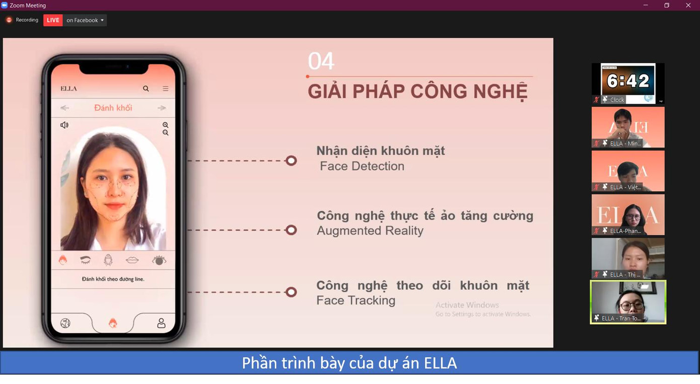 Ứng dụng áp dụng công nghệ nhận diện khuôn mặt để hỗ trợ người dùng một cách nhanh chóng, tiết kiệm thời gian.