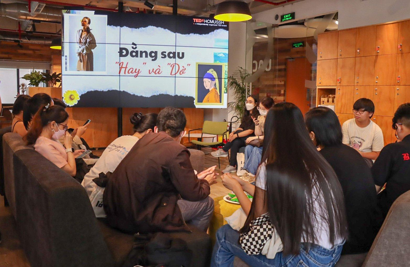 Các bạn cùng xem phim Biến mất ở thư viện trong phần 3 của chương trình. (Ảnh: Bình Nghi)