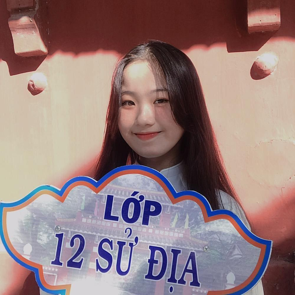 Lan Anh đã hai lần được vinh dự đại diện cho trường Chuyên Quốc học Huế tham dự Kỳ thi Học sinh giỏi Quốc gia.