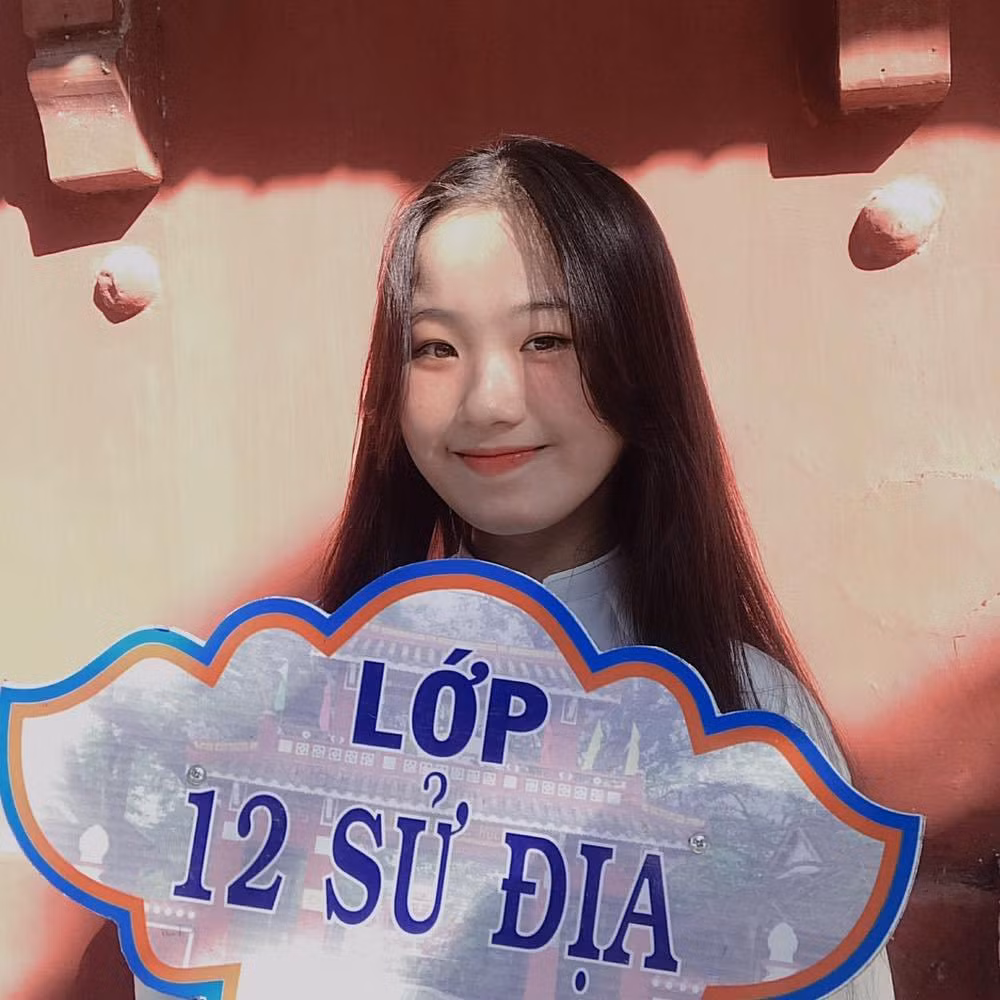 Lan Anh đã hai lần được vinh dự đại diện cho trường Chuyên Quốc học Huế tham dự Kỳ thi Học sinh giỏi Quốc gia.