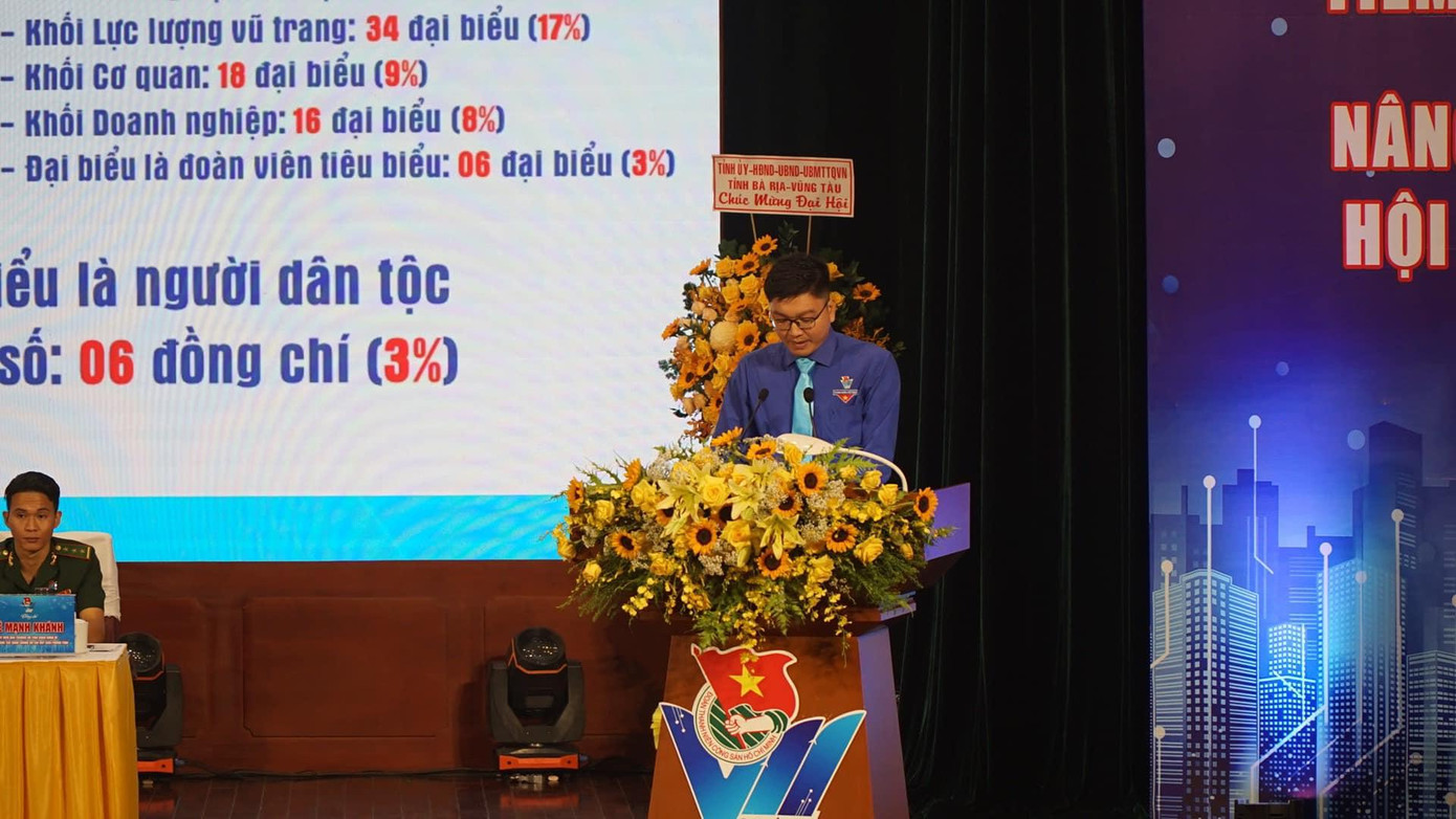 Đại hội Đại biểu Đoàn Thanh niên tỉnh Bà Rịa – Vũng Tàu diễn ra trong 1,5 ngày (9-10/10). Đại hội Đại biểu Đoàn Thanh niên tỉnh Bà Rịa – Vũng Tàu diễn ra trong 1,5 ngày (9-10/10).