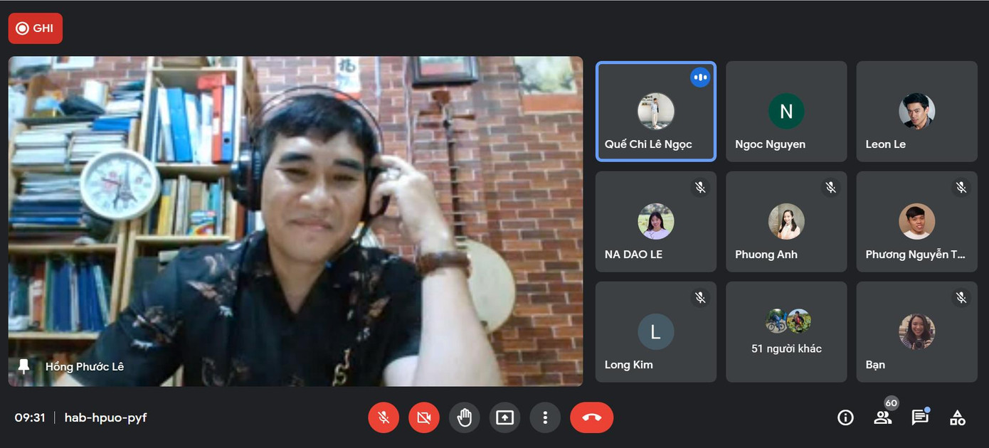 TS Lê Hồng Phước chia sẻ trong buổi tọa đàm.