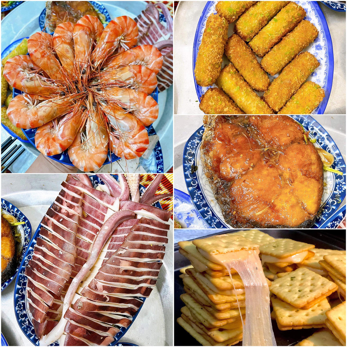 Phan Huyền khéo léo, trang trí nhiều món ăn vô cùng bắt mắt.