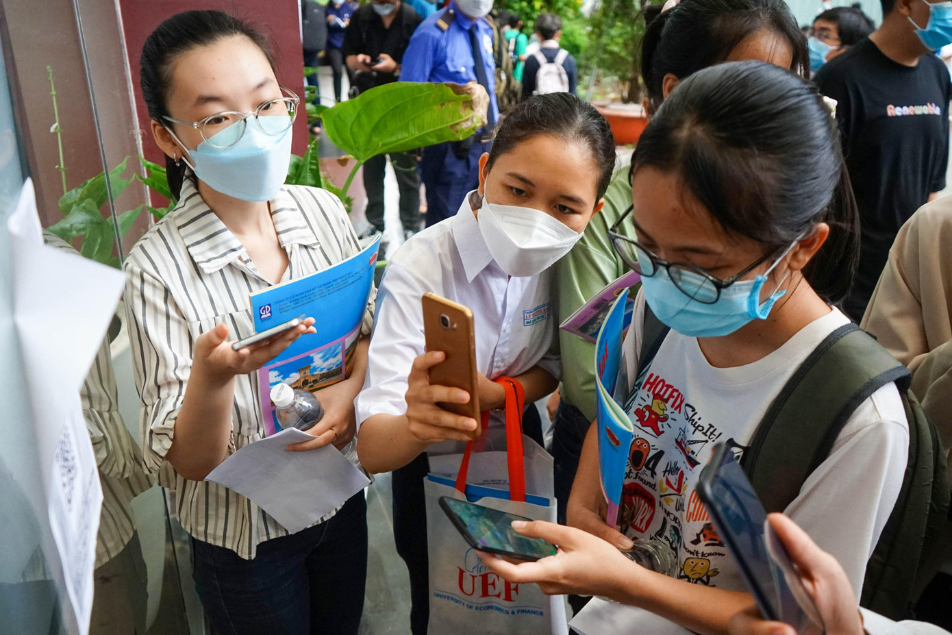 Thí sinh tham gia Kỳ thi Đánh giá năng lực năm 2022. (Ảnh: Hồng Nguyễn)
