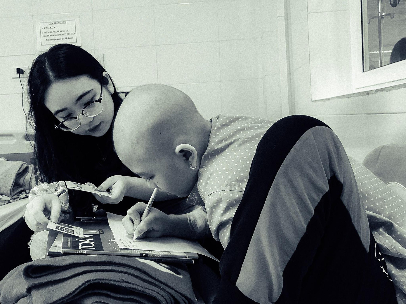 Ngọc đã có 5 năm gắn bó với các hoạt động tình nguyện.