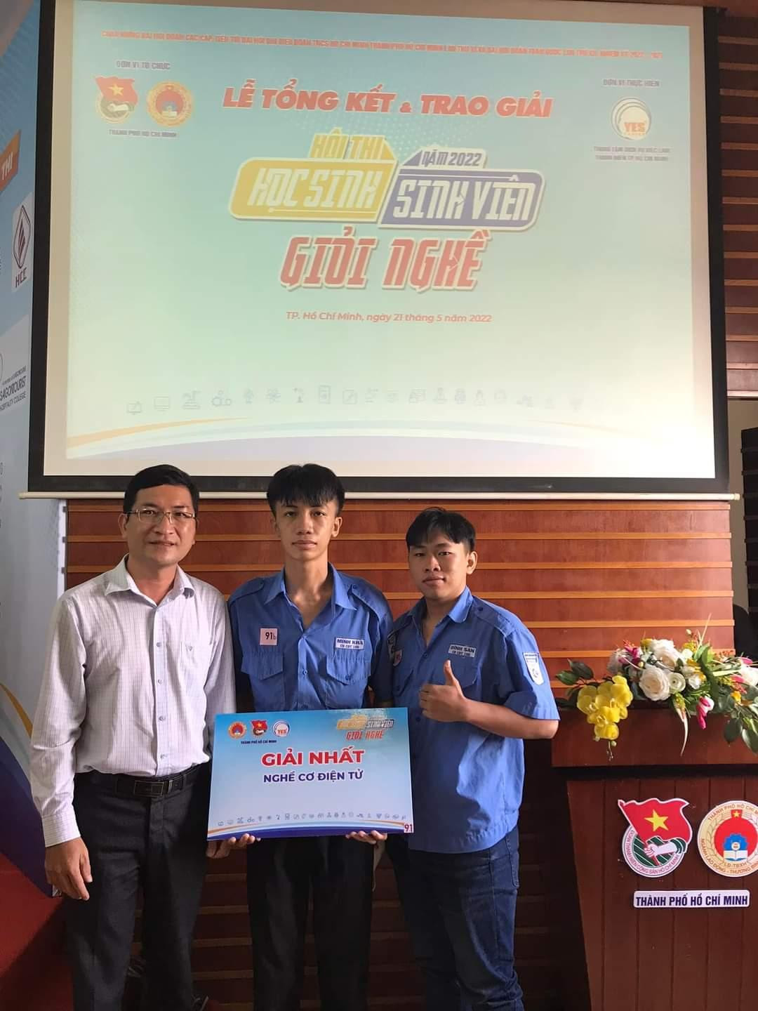 Trường Cao đẳng Kỹ thuật Cao Thắng giành giải Nhất toàn đoàn với nhiều giải Nhất cá nhân. Trường Cao đẳng Kỹ thuật Cao Thắng giành giải Nhất toàn đoàn với nhiều giải Nhất cá nhân.