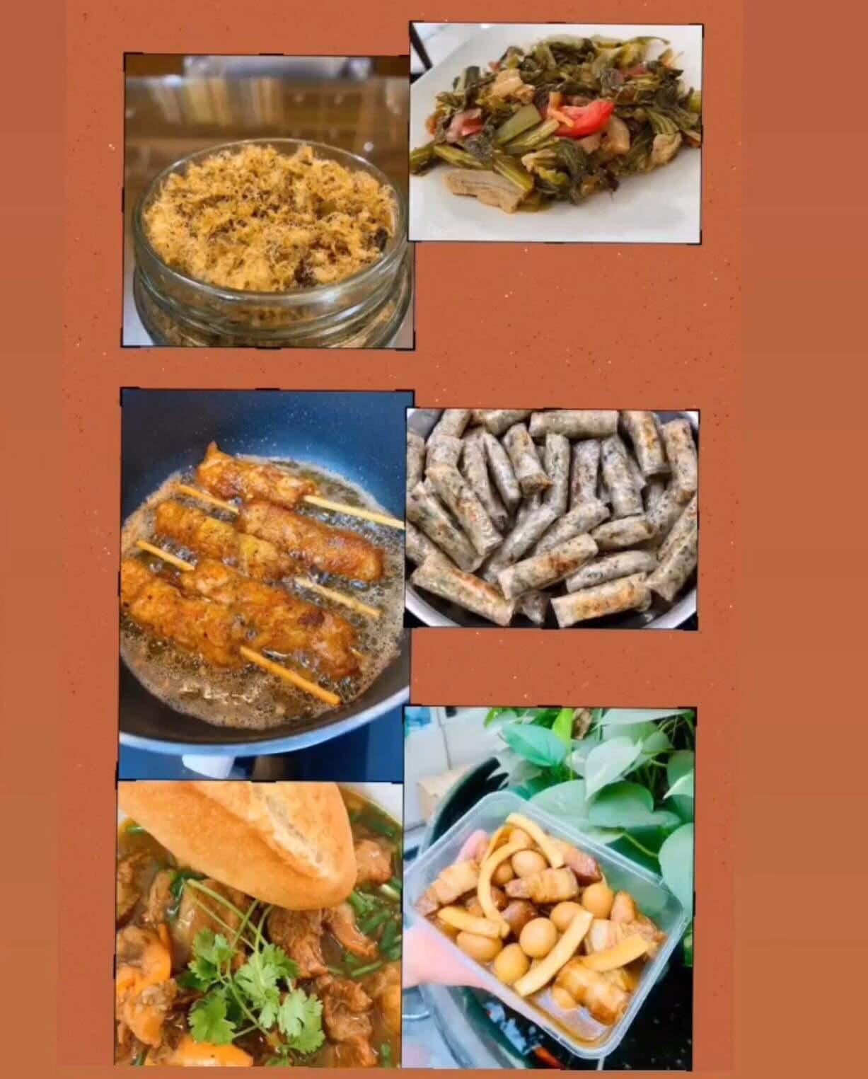 Tú Uyên đã lên sẵn thực đơn cho những ngày Tết.