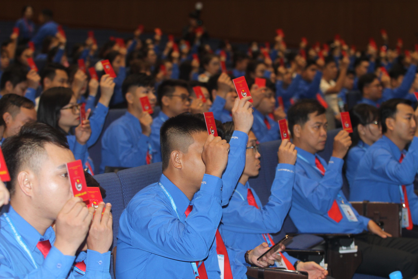 Đại hội có sự tham dự của 292 đại biểu, đại diện cho hơn 88.000 đoàn viên trong tỉnh Bình Dương. (Ảnh: Hương Chi) Đại hội có sự tham dự của 292 đại biểu, đại diện cho hơn 88.000 đoàn viên trong tỉnh Bình Dương. (Ảnh: Hương Chi)