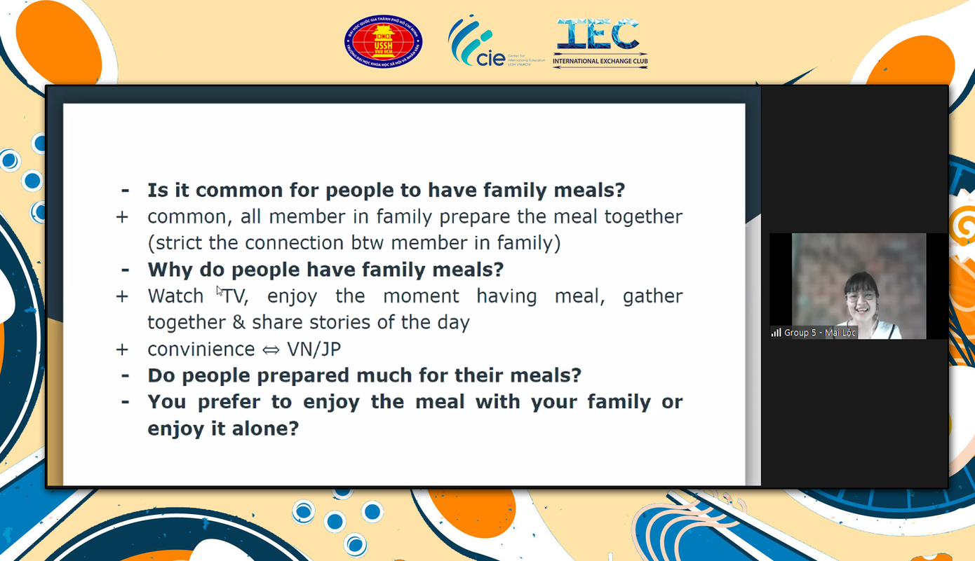 Sinh viên hai nước hiểu thêm về văn hóa Nhật, Việt qua 20 câu hỏi trong trò chơi About Us. (Ảnh: Hoàng Khang, Quỳnh Như) Sinh viên hai nước hiểu thêm về văn hóa Nhật, Việt qua 20 câu hỏi trong trò chơi About Us. (Ảnh: Hoàng Khang, Quỳnh Như)